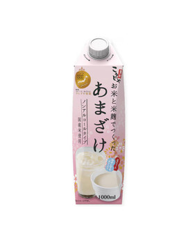 Kojiya Satomura Amazake made with rice and rice koji, 1000ml