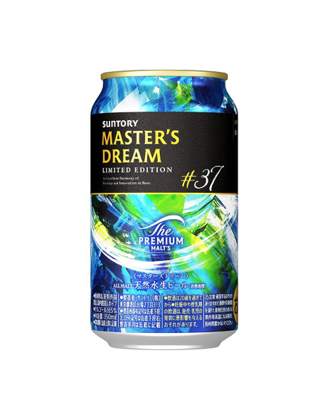 Suntory The Premium Malt's  Master's Dream Beer #37, 350ml x 24 cans, alc 5%