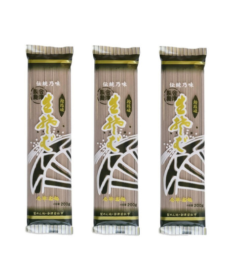 Aizu Regular Soba 200g x 3pcs