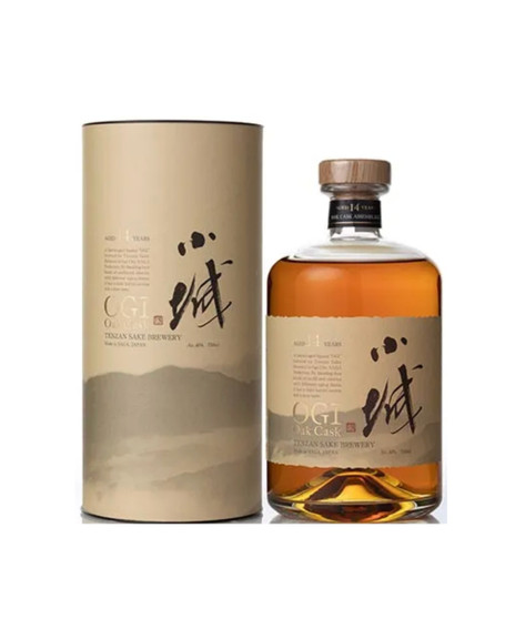 Tenzan Oak Cask Whisky, 750ml alc 39%