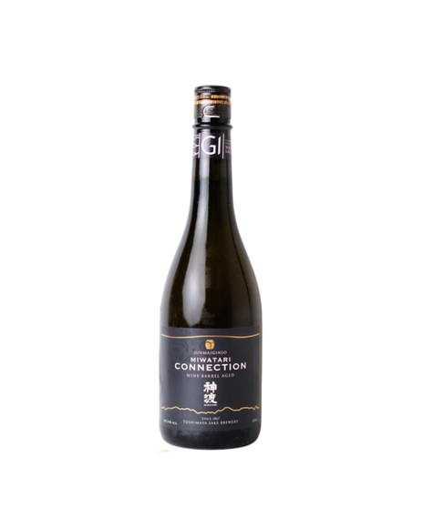 Miwatari Connection Junmai Ginjo Wine Barrel, 720ml alc 15%