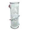 PVC destemming cage for the Dinamica 60 with progressive hole pattern (28mm, 24mm, 22mm, 19mm).