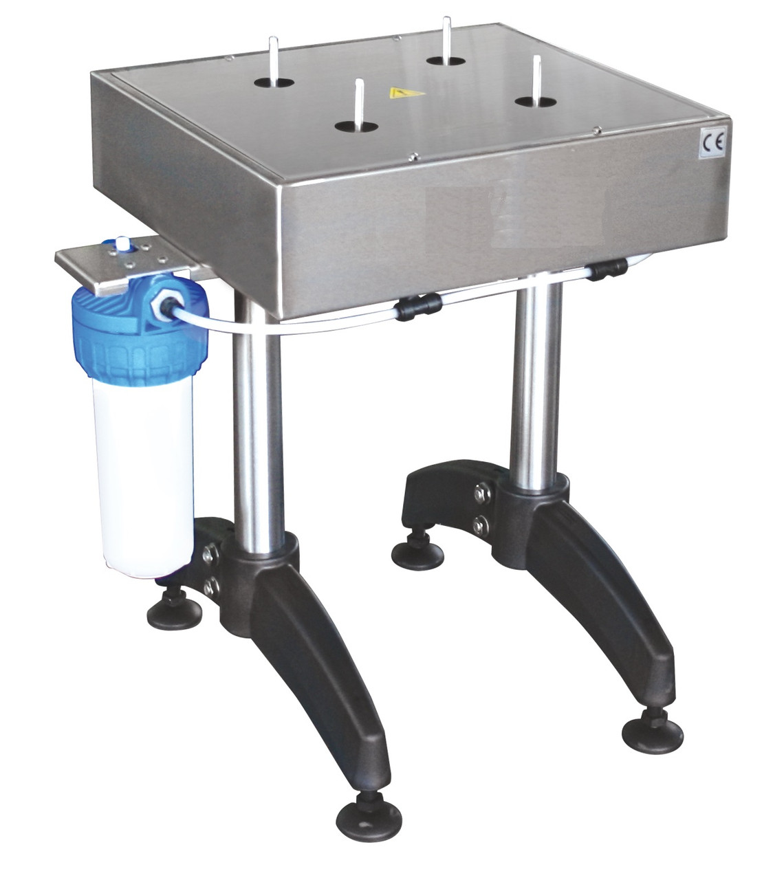 SM; 4 spout manual rinser