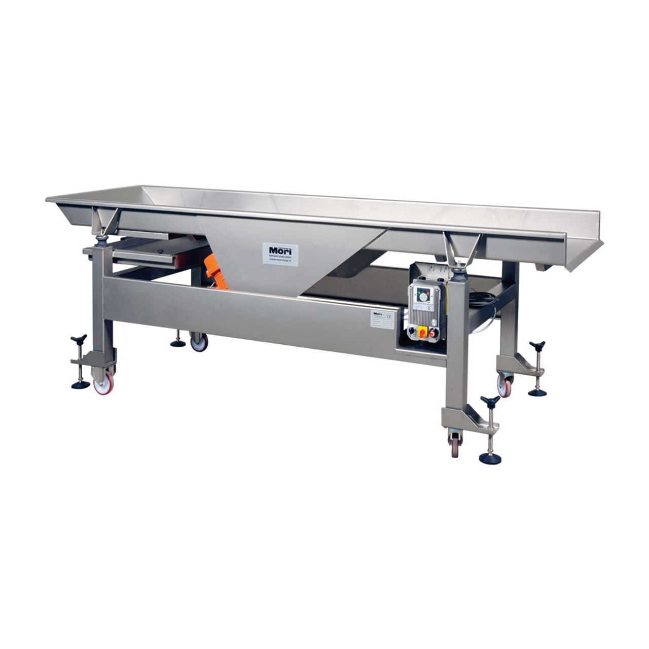 Vibrating sorting table