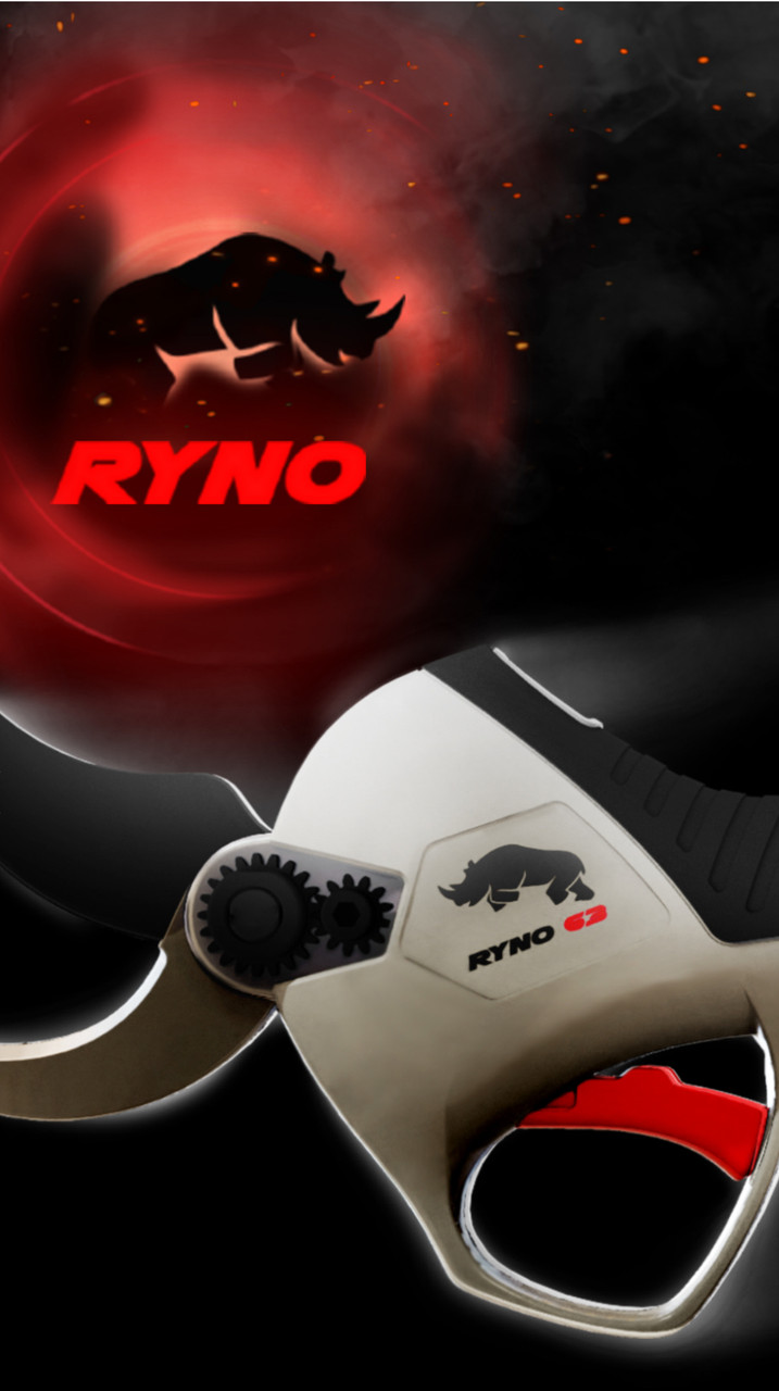 The Ryno50 is a lightweight, well balance battery powered pruning shear.