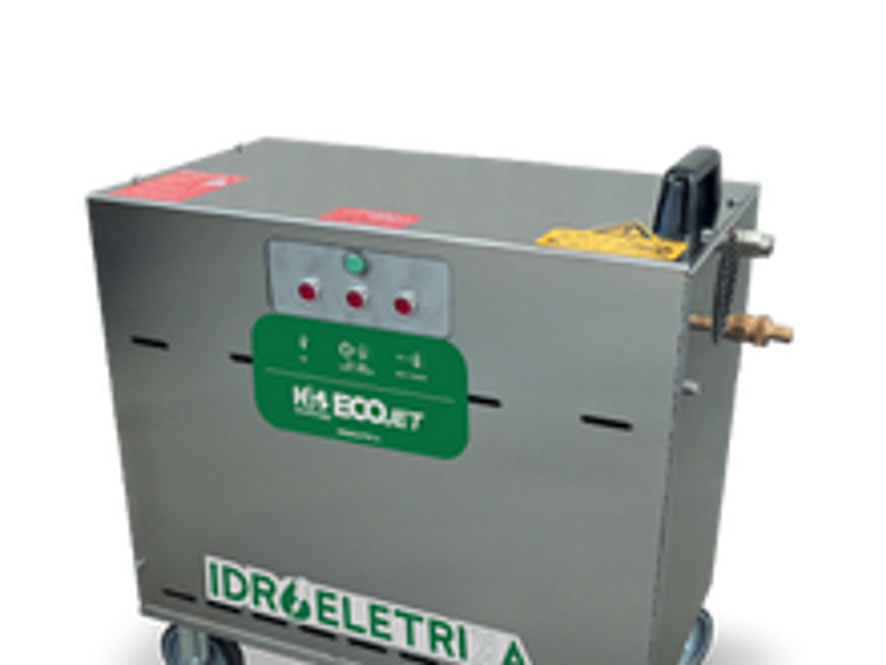 EcoJet 5420; 20kw 220v 3-phase low-flow hot-water pressure washer.  The ideal pressure washer when cleaning delicate machinery in the winery.