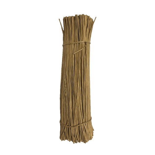 6" flat paper covered twist tie