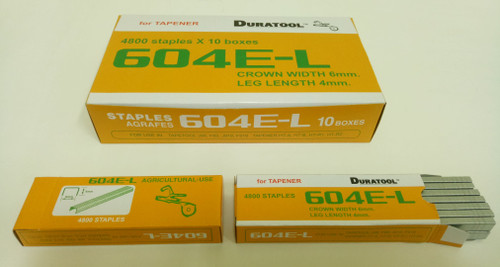 Duratool replacement staples.  4800 pcs per box. Duratool replacement staples.  4800 pcs per box.