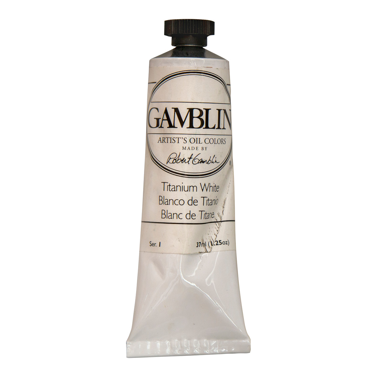 Gamblin Artist Oil 37 ml Titanium White