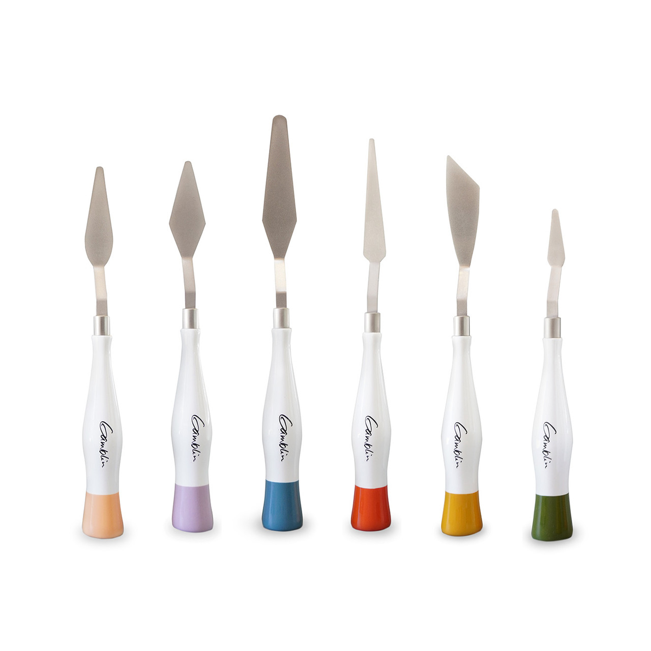 6 Piece Set Of Painting Knives