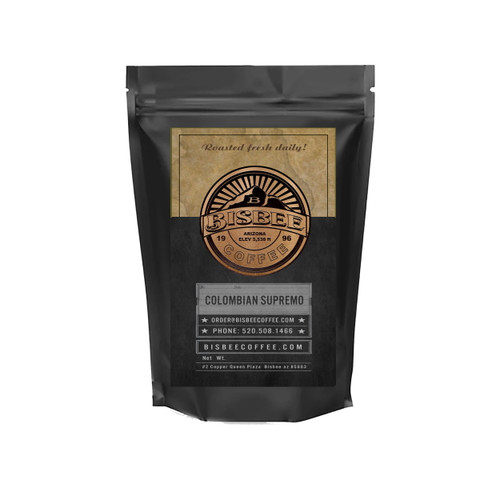 The standard for our medium roast with plenty of butterscotch and vanilla.