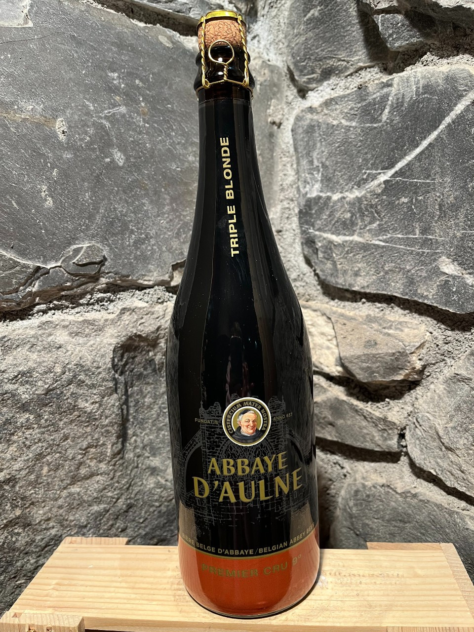 Duo De Verres à Bière Abbaye D'Aulne – 25 Cl – Verre à Bière Belge Multicolore