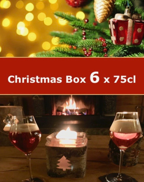 The Christmas beer box 6 x 75cl container 6 premium craft beers in 75 cl bottles that are wonderful to drink during Christmas time.