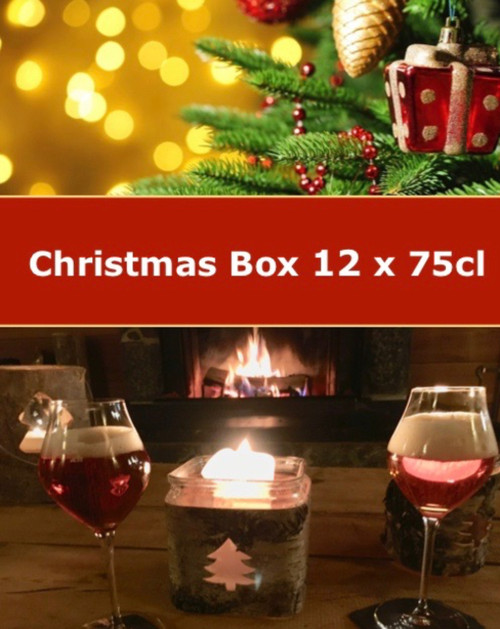 Le coffret de bières de Noël 12 x 75cl  contient 12 bières artisanales de qualité supérieure dans des bouteilles de 75 cl qui sont délicieuses à boire pendant la période de Noël. Le coffret de bières de Noël 12 x 75cl  contient 12 bières artisanales de qualité supérieure dans des bouteilles de 75 cl qui sont délicieuses à boire pendant la période de Noël.
