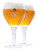 2 Leffe glasses 25 cl