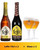 Leffe Beer Box contenente 2 birre Leffe di 75cl e 2 bicchieri Leffe di 25cl