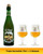 Confezione di birra Triple Karmeliet con una bottiglia 75cl Tripel Karmeliet 2 bicchieri
