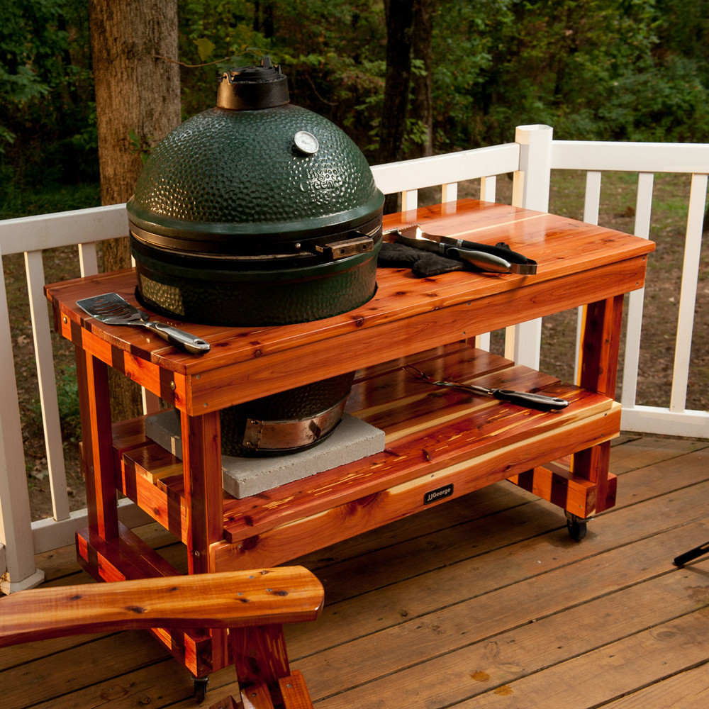 Big Green Egg Table Green Egg Table Big Green Egg ...