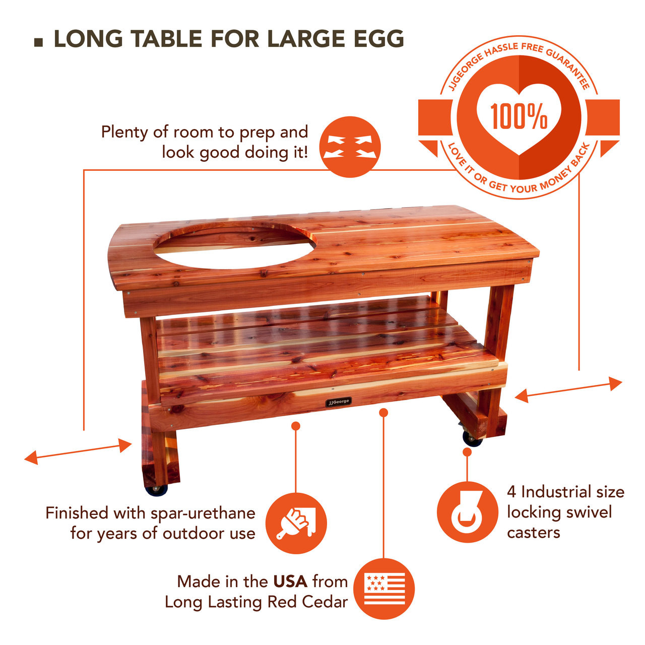 Big Green Egg Table Green Egg Table Big Green Egg Table for Sale
