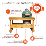 Sassafras Big Green Egg Table