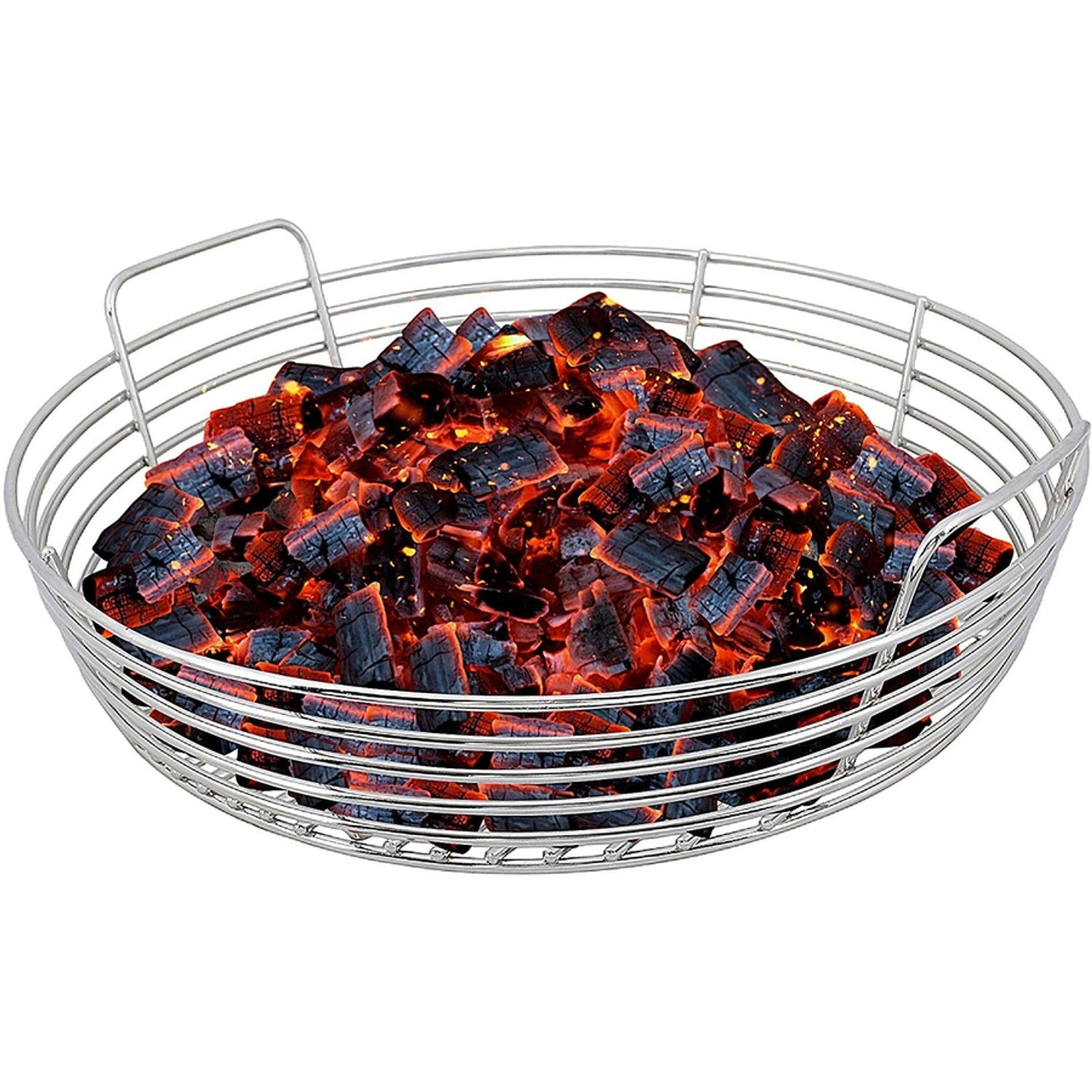 Kick Ash Basket for XL Big Green Egg Charcoal Basket Extra Large