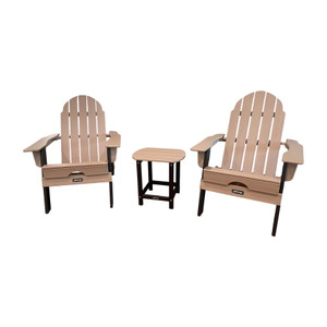 JJGeorge Composite Adirondack Chair Bundle JJGeorge Composite Adirondack Chair Bundle