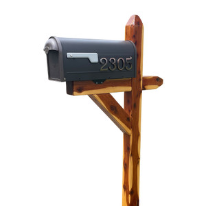 Eastern Red Cedar Mailbox Post