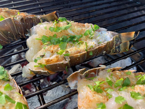 What’s Cookin’ with Cptn Ron: Ceviche Style Grilled Lobster Tails on the Big Green Egg What’s Cookin’ with Cptn Ron: Ceviche Style Grilled Lobster Tails on the Big Green Egg