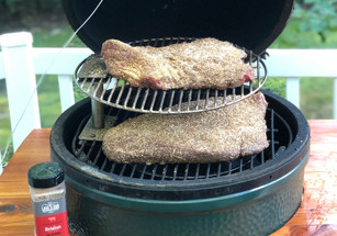 Point over Flat...  The Easy Way to Smoke a Brisket on the Big Green Egg