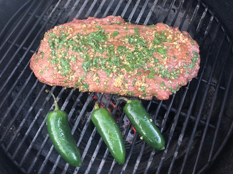 How to Cook Carne Asada Flank Steak on Your Big Green Egg