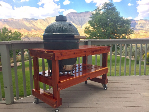 Top 4 Lumbers for Building Your Big Green Egg Table
