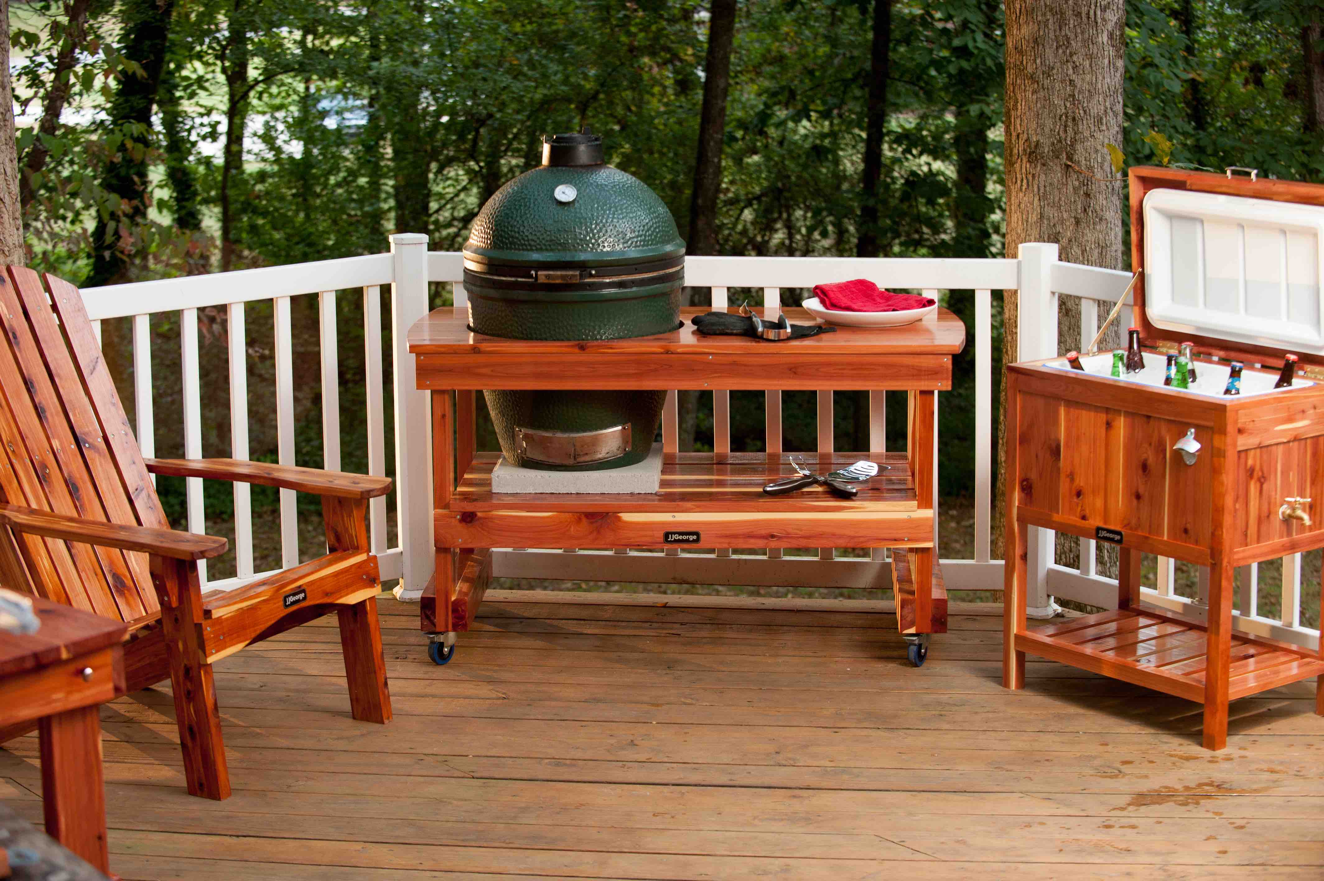 Big Green Egg Table Grill Torch Kamado Joe Table