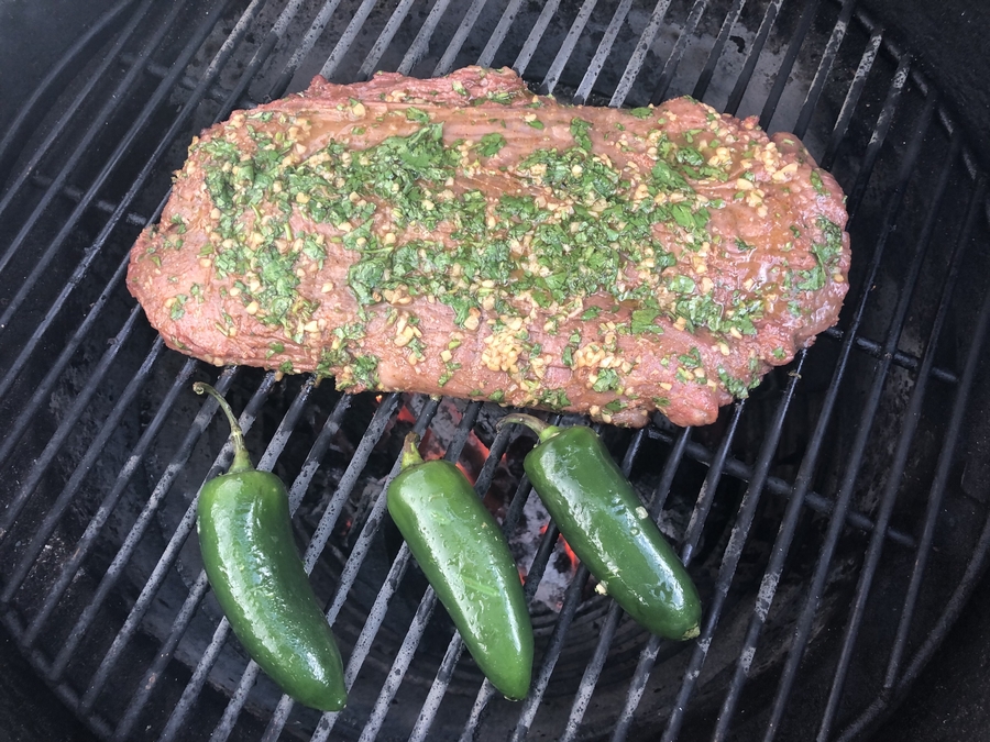 How to Cook Carne Asada Flank Steak on Your Big Green Egg