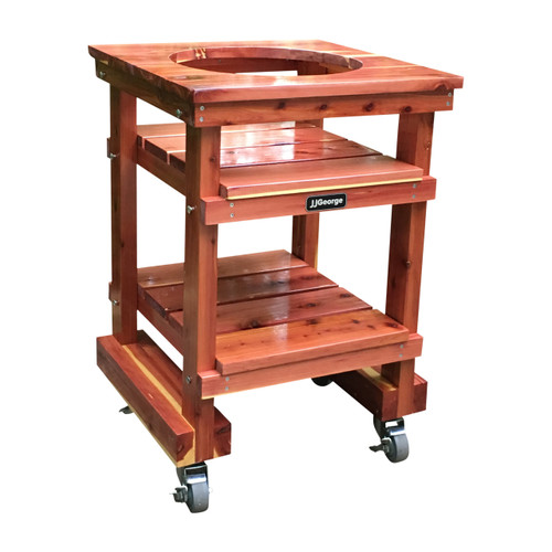 JJGeorge Table for Kamado Grills - Grillin With Dad