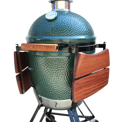 Side Shelves for Big Green Egg | Flip Up Mates for Big Green Egg