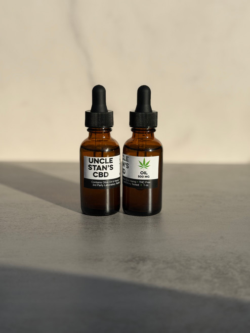 2 Pack - 500mg CBD Oil