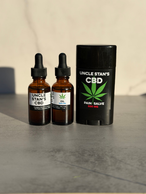 Combo Pack - 2 1000mg CBD Oil & 500mg CBD Oil