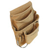 10 Pocket Nail Pouch Suede