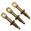 1/4 in. x 2 in. Self-Tapping Eye Lag Screws - 100 Pack