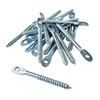 Eye Lag Screws - 1/4 in. x 3 in. - 20 Pack