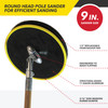 9 In. Round Head Pole Sander