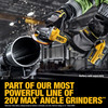 20V MAX XR 4.5-5IN ANGLE GRINDER