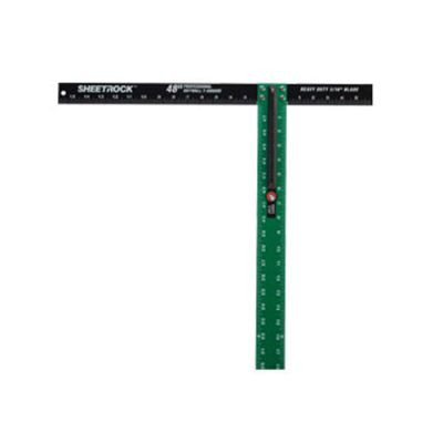 54 in. T-Square with 1/2 in. Finger Guard - Box of 4 - ToolPro