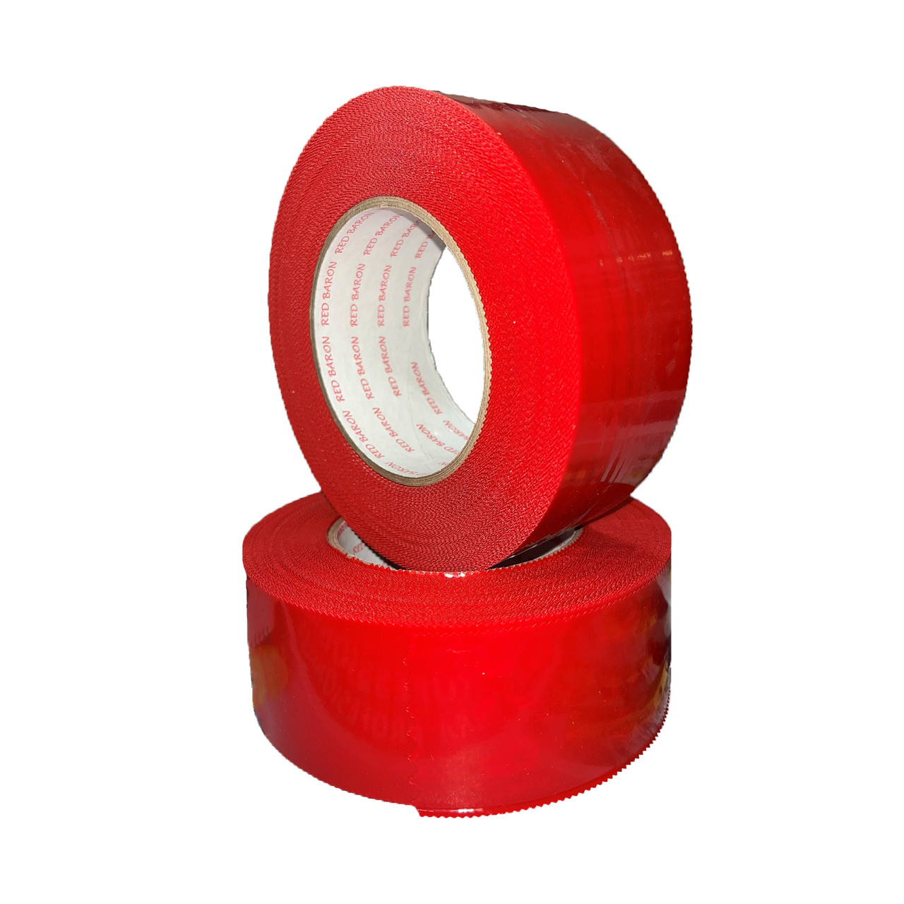 IDL Packaging Red Stucco Tape - 2" X 60 Yards Heavy Duty Masking Tape 3-Pack