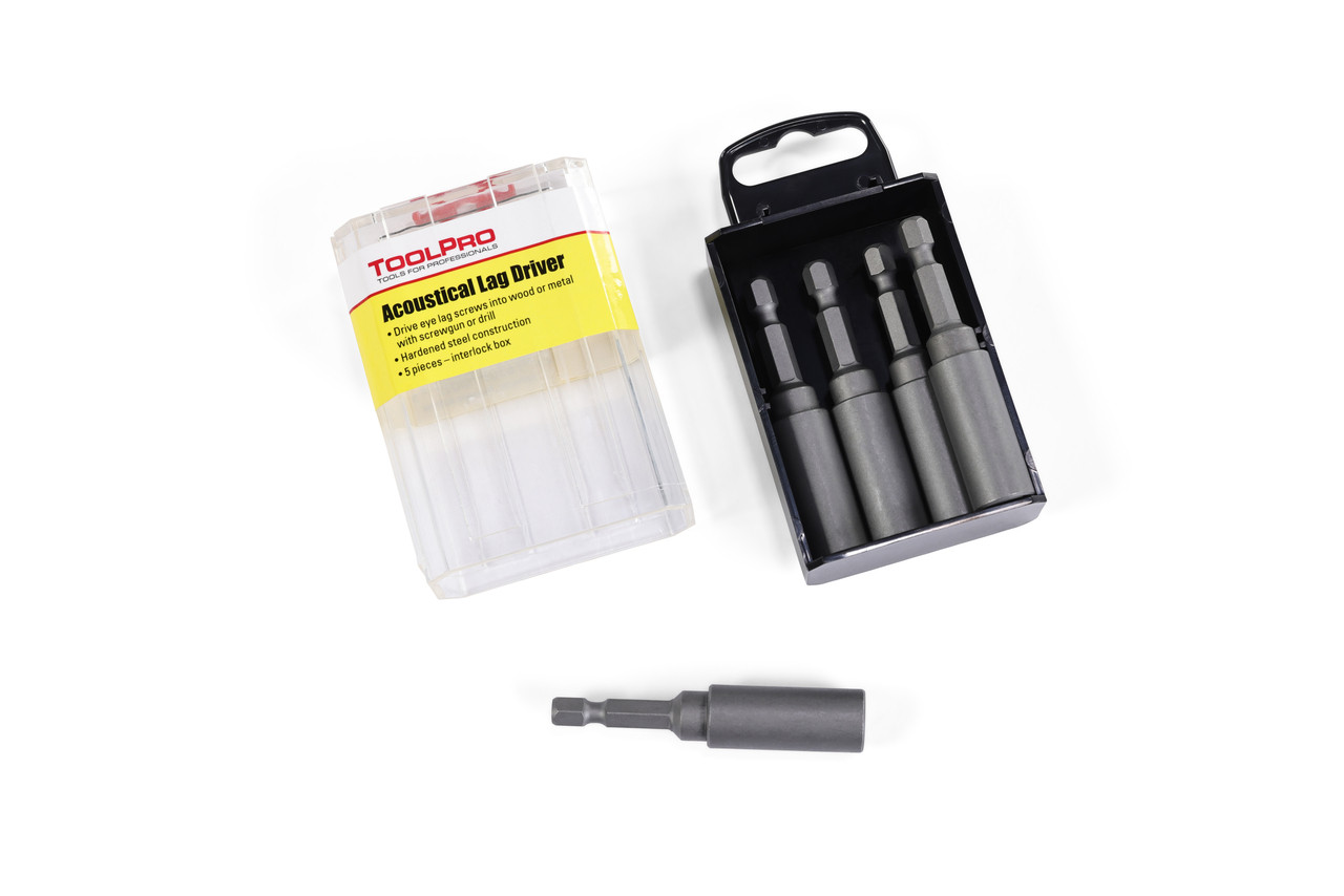 Eye Lag Driver Interlocking Storage Box of 5 ToolPro