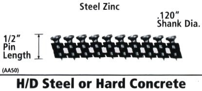 DeWalt CCN Steel Fastening Pins 1/2