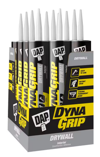 28 oz. DynaGrip Drywall Construction Adhesive  - Case of 12