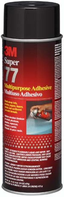 13.8 oz. Super 77 Multi-Purpose Aerosol Spray Adhesive - Case of 12
