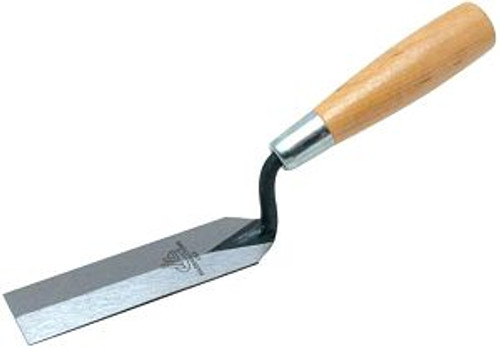 6 in. x 2 in. Margin Trowel with Wood Handle