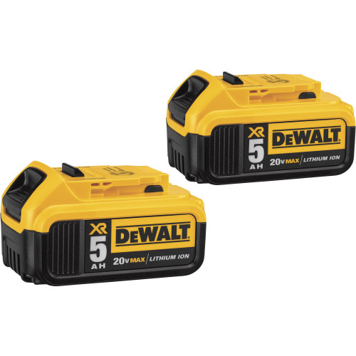 20V MAX XR 5.0Ah Lithium Ion Battery - 2 Pack